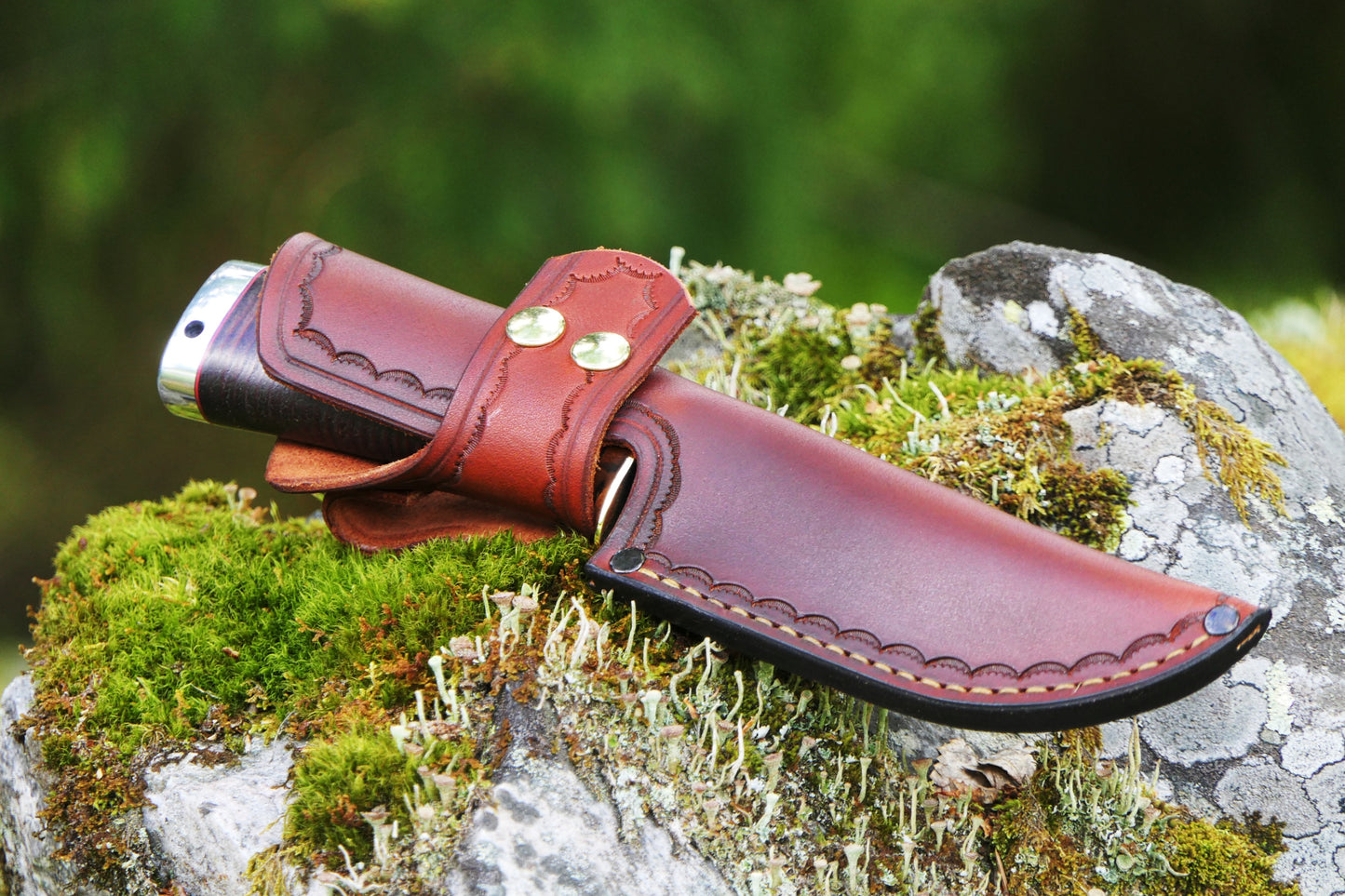 Bushcrafter HT / stacked Leather